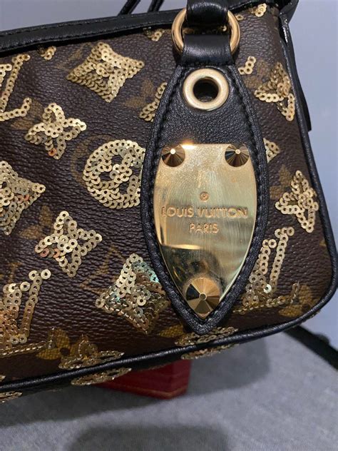 lv sequin bag|authentic louis vuitton sequin.